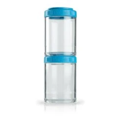 BlenderBottle Behälter GoStak 150ml Aqua 2er