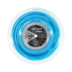 Dunlop Tennissaite Explosive Speed (Haltbarkeit+Power) Blau 200m Rolle