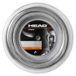 Head Tennissaite Hawk (Haltbarkeit+Power) Grau 200m Rolle