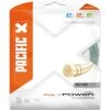 Pacific Tennissaite Poly Power Pro (Haltbarkeit+Power) Silber 12m Set