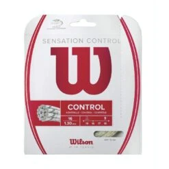 Wilson Tennissaite Sensation Control 1.30 (Kontrolle+Touch) Natur 12m Set