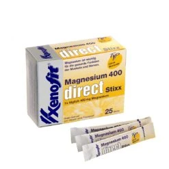 Xenofit Magnesium 400 Direct Stixx (Nahrungsergänzungsmittel Mit Magnesium) 25x2,5g Box