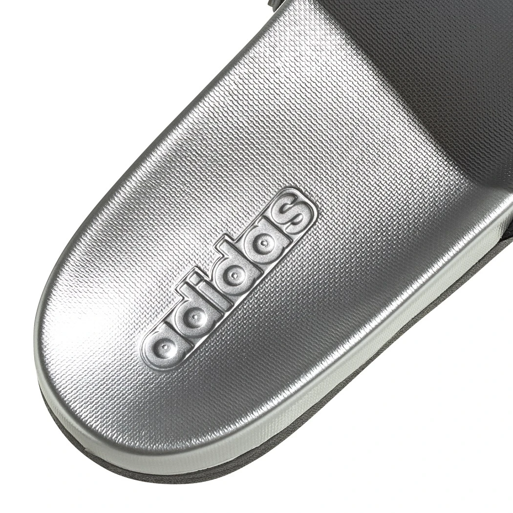 ADIDAS PERFORMANCE Adidas Adilette Comfort Metallicsilber Badeschuhe Damen 6 ADIDAS PERFORMANCE Adidas Adilette Comfort Metallicsilber Badeschuhe Damen – Bild 6