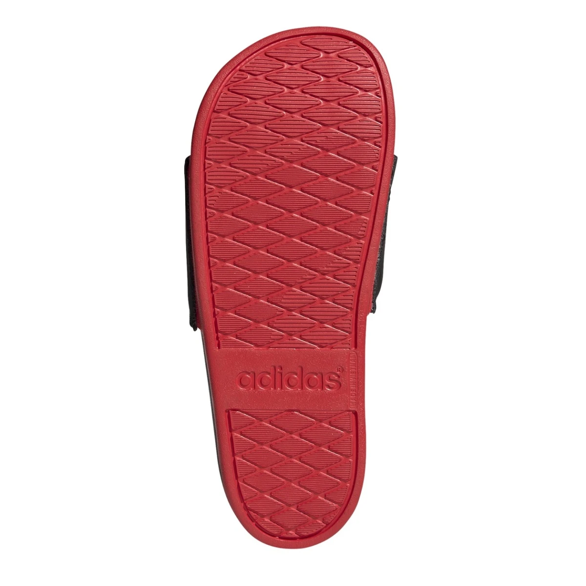 ADIDAS PERFORMANCE Adidas Adilette Comfort (Blume) Schwarz/rot Badeschuhe Damen 4 ADIDAS PERFORMANCE Adidas Adilette Comfort (Blume) Schwarz/rot Badeschuhe Damen – Bild 4