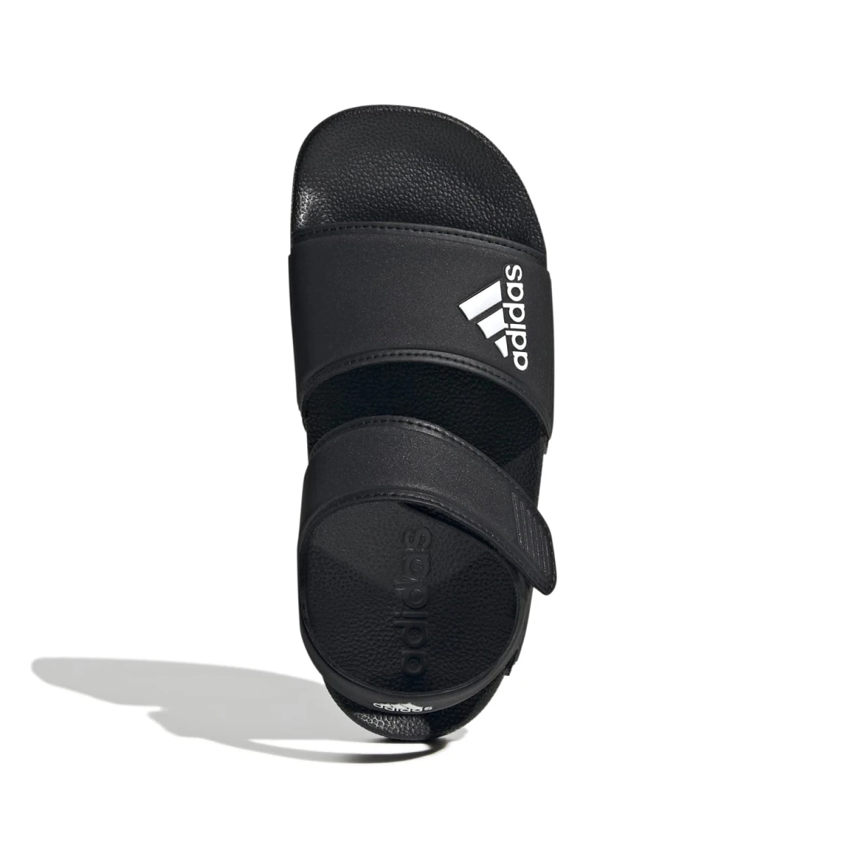 ADIDAS PERFORMANCE Adidas Adilette Sandale (Klettverschluss) Schwarz Kinder 3 ADIDAS PERFORMANCE Adidas Adilette Sandale (Klettverschluss) Schwarz Kinder – Bild 3