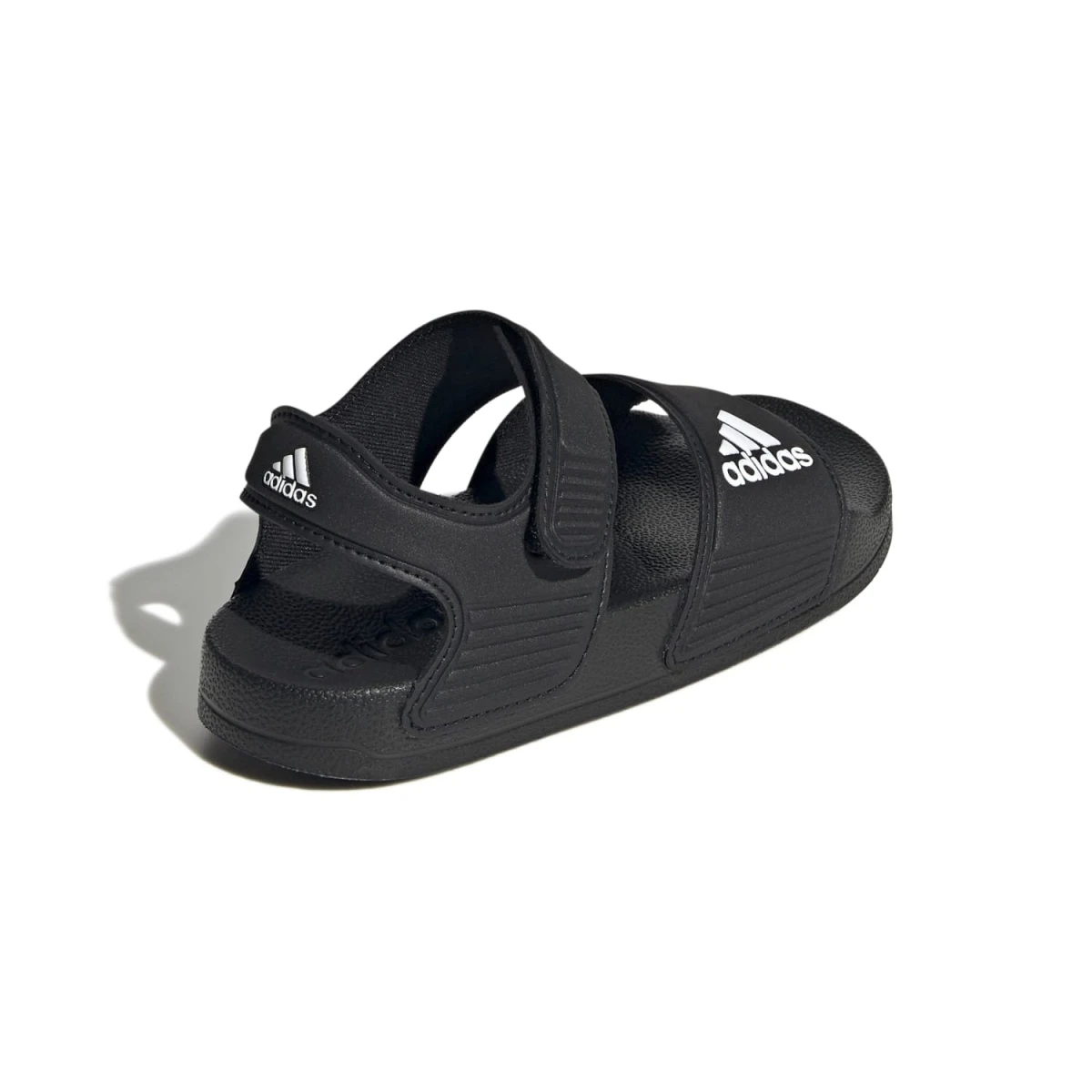 ADIDAS PERFORMANCE Adidas Adilette Sandale (Klettverschluss) Schwarz Kinder 6 ADIDAS PERFORMANCE Adidas Adilette Sandale (Klettverschluss) Schwarz Kinder – Bild 6